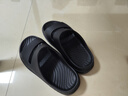 李宁反伍SLIDE OG拖鞋男鞋2025夏季篮球潮流透气柔软凉鞋ABTV007 黑巧褐-2 39.5 (245mm) 实拍图