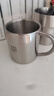 金钥匙（GOLDEN KEY）316不锈钢儿童口杯学生水杯防摔茶杯 (双层无盖）GK-SKB70-316 实拍图