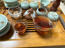 TOYO-SASAKI GLASS【品牌官旗】日本进口东洋佐佐木玻璃公道杯茶具分茶器锤目纹公杯 水晶公杯+和风品茗杯 实拍图