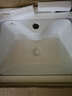 柏野图洗手盆台上盆洗脸盆陶瓷盆洗面盆漱台 阳台洗手盆 小尺寸台上盆 小盆白色（40X30X13CM） 盆加下水器加冷热水龙头加角阀 实拍图