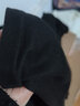 南极人含羊毛蚕丝女士保暖内衣女式德绒秋衣秋裤冬美体打底套装黑色M 实拍图