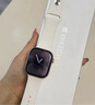 Apple/苹果 Watch Series 10 智能手表GPS款42毫米玫瑰金色铝金属表壳淡桃粉色运动型表带M/L MX1V3CH/B 实拍图