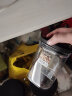 家の物语（KATEI STORY）日本进口透明塑料密封罐奶粉罐茶叶家用厨房五谷杂粮收纳盒储物罐 白色220ml-10个装 实拍图