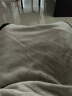 眠度毛毯夏季学生午睡毯子办公室单人小毯子法兰绒空调被午休盖腿沙发 W深邃棕 【加厚560g】100cmX150cm 实拍图