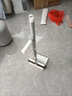汉世刘家 扫把簸箕套装家用可折叠不漏灰魔术刮水器浴室卫生间地刮通用 白色【卡扣款】折叠收纳加长梳齿 实拍图