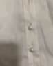初申夏季短袖衬衫女缎面高级气质设计感法式职业通勤衬衣S143C1455 实拍图