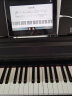 The ONE智能电钢琴 88键重锤 数码电子钢琴立式 家用儿童初学 成人专业考级 TOP2演奏版 棕色 实拍图