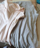 顶瓜瓜睡衣女纯棉春夏套头女可外穿短袖家居服套装 欲晚桔撞灰女 170 实拍图