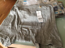 宜而爽宜而爽3条装男士内裤男新疆棉纯棉平角裤大码高腰男四角裤短裤 水蓝+麻灰A+深麻灰 3条 L 实拍图