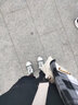 PONY\/波尼经典高帮运动Shooter男女情侣款帆布鞋92M1SH08 墨绿色（女） 38 实拍图