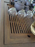 金灶（KAMJOVE）鸡翅木茶盘 实木小茶台功夫茶具套装功夫茶盘茶具托盘 KW-30  小号款(不包含陶瓷茶具） 实拍图