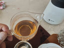 从简花梨木侧把公道杯玻璃茶漏套装加厚耐热高档日式分茶器耐高温公杯 竖把公杯(高挑款)250ml 实拍图