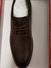 红蜻蜓 （RED DRAGONFLY）舒适商务休闲时尚系带皮鞋男 WTA73762 棕色 40 实拍图