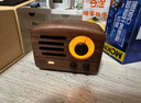 猫王收音机猫王音响小王子胡桃木无线便携蓝牙音箱可爱迷你复古送礼物女友 经典胡桃木-不带FM功能 实拍图