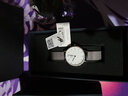 丹尼尔惠灵顿（DanielWellington）dw手表女 简约时尚欧美腕表石英女士手表 生日礼物送女友 28mm女表-白盘典雅银钢带/DW220 实拍图