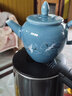 领艺茶壶陶瓷家用简约中式手绘复古单壶功夫茶具配件小茶壶大号 仙鹤美人壶 实拍图