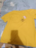 欧妤短袖t恤女2025夏季女装新款韩版宽松休闲体恤女上衣打底衫 奶白色嗨小兔+黄色晚安龙 2XL 建议120-130斤 实拍图