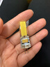雷喜 G4led灯珠12V插脚小灯泡低压水晶灯玉米灯泡高亮220V插泡led光源 5W高亮COB 【12V低压】G4细脚 白光 实拍图