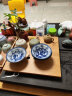 陶迷（TAOMI）十二生肖青花瓷功夫茶杯家用品茗杯陶瓷茶盏斗笠杯茶碗主人杯单杯 午马（茶杯）单杯 无规格 实拍图