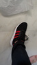 阿迪达斯（adidas）男鞋跑步鞋运动鞋轻便减震防滑休闲鞋 一号黑/浅猩红/白 39 实拍图