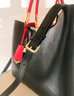 意大利袋鼠（L'ALPINA）包包女包牛皮撞色单肩包女士大容量五金斜挎包通勤百搭手提包女三八女神节礼物38妇女节礼物送妈妈送老婆 实拍图