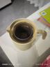 膳魔师（THERMOS）日本进口膳魔师焖泡、带茶漏家用不锈钢大容量茶壶TTE-450/700 奶黄色茶壶700mll(赠送壶垫) 实拍图