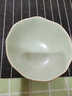 INSCRIPTION 欧式轻奢碗家用特色餐厅异形金边陶瓷餐具 4.5英寸饭碗（抹茶绿） 实拍图
