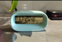 康巴丝（Compas） 闹钟简约智能日历LCD床头闹钟厨房桌面时钟学生闹钟 SZ-806白色 实拍图