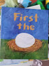 英文原版First The Egg 先有蛋 趣味洞洞书 Laura Vaccaro Seeger 实拍图