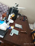 恬梦 电脑桌台式实木书桌书房老板桌工作台带抽屉办公学习写字桌子 带主机架220*80*75桌面厚8公分 实拍图