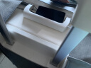 ITO行李箱铝框箱小型密码箱坚固万向轮大容量托运旅行箱登机箱拉杆箱 白色 25英寸(需托运) 实拍图
