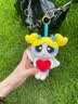 皓奇乐（HUGKIS）飞天小女警天使款毛绒挂件卡通可爱小玩偶花花泡泡公仔 13cm泡泡毛绒挂件【天使款】 实拍图