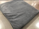 宜朵家纺 雪花绒A类抗菌浴巾男女浴袍情侣吸水速干超大毛巾成人加厚可裹 暮云灰-A类·抗菌（浴巾+毛巾） 实拍图