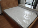 沐晨 床 实木床1.8x2米现代中式主卧大床高箱可储物家用单双人床婚床 床+10cm防螨乳胶床垫 1500mm*2000mm 气压床 实拍图