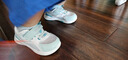 基诺浦（ginoble）学步鞋儿童凉鞋1-5岁机能鞋男女童宝宝凉鞋软底学步鞋夏季GW1305A 浅青/白色/蓝色 22.5 140mm 适合脚长136-145mm 实拍图