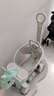 贝爵（BEIJUE）儿童摇摇马木马玩具男女孩婴儿玩具0-1岁宝宝周岁生日礼物摇摇车 薄荷绿【加厚底板/护栏+故事机】 实拍图