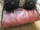 凯比特夏季真皮沙发垫牛皮四季通用头层牛皮坐垫子可定做夏天凉席垫 牛皮 棕色 60*120cm沙发垫 实拍图