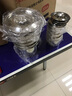 锐佳（RUIJIA） 加厚无磁不锈钢味盅和面盆打蛋盆调料盆缸厨房用品 20cm带盖 实拍图