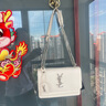 RuoFan女包轻奢品牌2025新款单肩斜挎节日礼物送女友老婆520情人节 7826白银礼盒装 实拍图