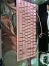 雷蛇（Razer）猎魂光蛛v2幻彩机械游戏有线RGB电脑键盘吃鸡战争机器多颜色 雷云3 V2竞技版-线性光轴-粉晶(PBT键帽 8KHz) 实拍图