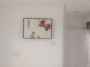 柳莺花燕免打孔电表箱装饰画现代简约客厅餐厅挂画电闸箱配电箱遮挡壁画 事事如意 70X50遮挡60X40表箱 上掀款 实拍图