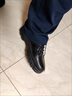 無肯皮鞋春夏新款软底布洛克牛津鞋加绒棉皮鞋商务正装休闲鞋子男鞋 FH-舒履-667黑色单鞋 42 实拍图