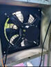 彭克 强力大风力工业铁排风扇10寸开孔250mm换气扇厨房窗台排油烟风机排气扇 实拍图