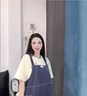 BABYPORT防辐射服孕妇装背带裙围裙马甲大码上班族防辐射服外穿工作服 防辐射背带裙【藏青色 长款】 L(孕前55KG以下) 实拍图