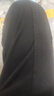 棉致休闲裤男春秋季男士宽松直筒潮牌运动男裤时尚潮流百搭长裤子男 黑色常规 L 码(115斤-130斤) 实拍图