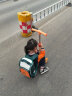 乐的Luddy滑板车儿童2-6岁1宝宝多功能可坐可骑滑二合一滑滑踏板车 1066橙色-单用（乐的定制款） 实拍图