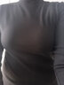 浪莎德绒打底衫女秋冬内搭加厚半高领打底衫女士修身长袖上衣打底衫 实拍图