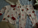俞兆林（YUZHAOLIN）儿童秋衣秋裤男女童内衣套装纯棉中小童睡衣童装 粉色小猪乖乖熊 实拍图