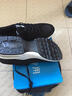 美思鸟（MEISINIAO）运动鞋子女休闲鞋女大码鞋秋季跑步鞋软底透气网鞋学生气垫旅游鞋 黑白（加绒） 37 实拍图