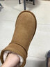 回力女靴加绒加厚雪地靴女冬季新款东北大棉鞋防滑休闲百搭毛毛保暖鞋 驼色-加绒加厚 40 实拍图